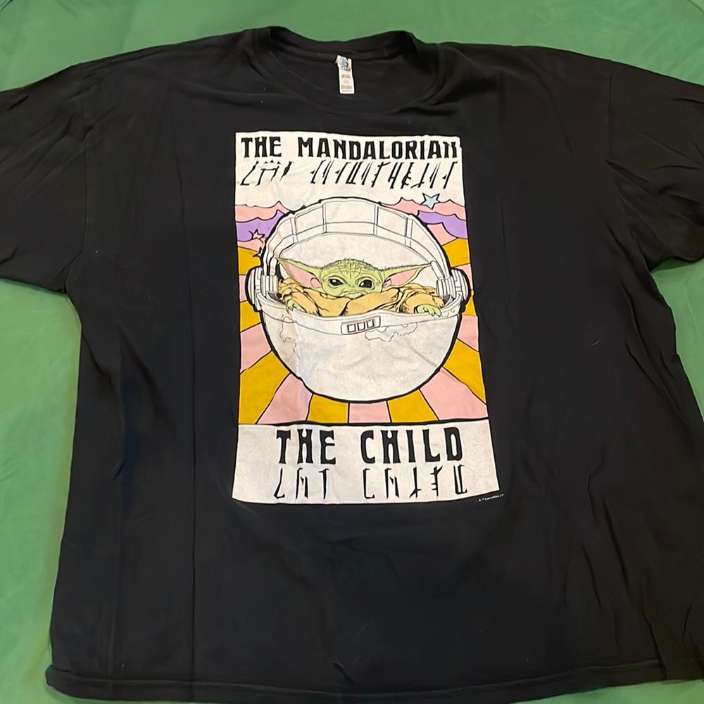 Men’s tshirt Baby Yoda Grogu size 2XL